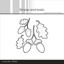 Simple and Basic Die - Acorns