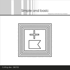 Simple and Basic Die - 3 x 3 inch Basics / Old Paper