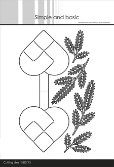 Simple and Basic Die - Christmas Heart