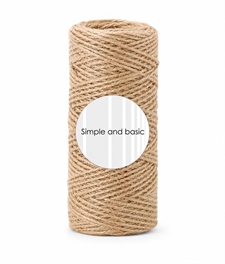 Simple and Basic - Hemp Cord (sejlgarn)