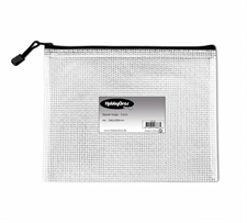 Hobbygros Opbevaring - Transparent Zip Bag A4+ (3-pak)
