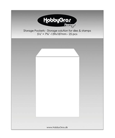 Hobbygros Opbevaring - Storage Pockets for Dies & Stamps (139 x 187 mm) - Large