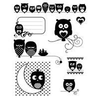 Clearstamp - Owls On-Line