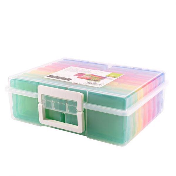 Vaessen Creative Storage Box w. 16 Boxes - Colored (STOR)