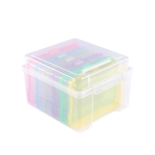 Vaessen Creative Storage Box w. 6 Boxes - Pastel