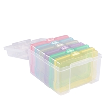 Vaessen Creative Storage Box w. 6 Boxes - Pastel