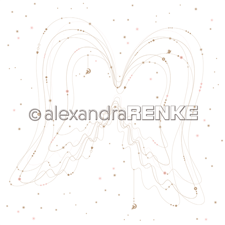 Alexandra Renke Design Scrapbook Paper 12x12" - Geometric Christmas / Big Wing