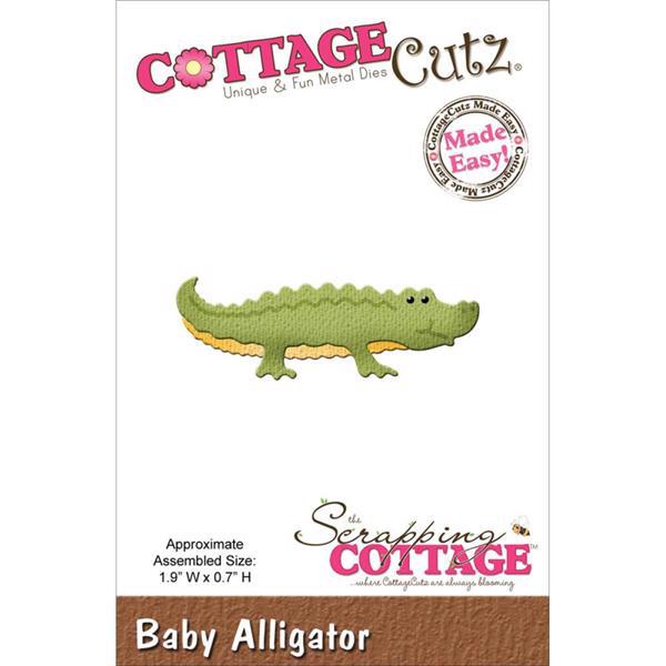 Cottage Cutz  Die - Baby Alligator