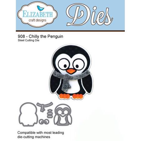 Elizabeth Crafts Die - Chilly the Penguin