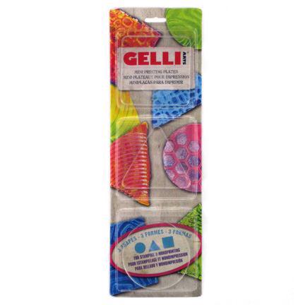 Gelli Plate - 3 Shapes (Square, Triangle, Round)