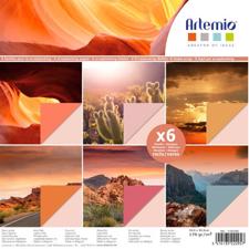 Artemio Paper Pack - Photo Pages / Desert