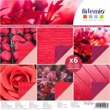 Artemio Paper Pack - Photo Pages / Red