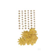 Artemio Flowers & Pearls - Gold