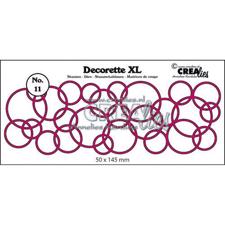 CREAlies - Decorette XL Die - Interlocking Circles (stor)