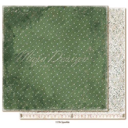 Maja Design Scrapbook Paper - Happy Christmas / Sparkle