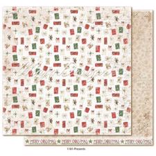 Maja Design Scrapbook Paper - Happy Christmas / Presents