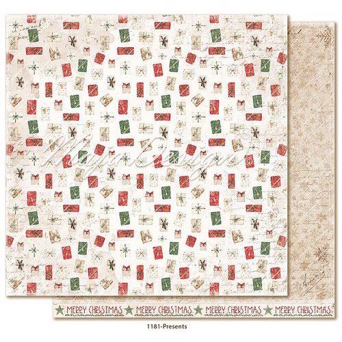 Maja Design Scrapbook Paper - Happy Christmas / Presents