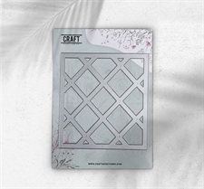 CraftAddictionUK Die - Large Lattice Quilt