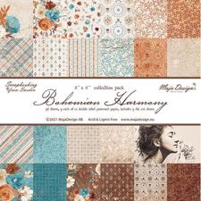 Maja Design Scrapbook Paper Stack 6x6 - Bohemian Harmony