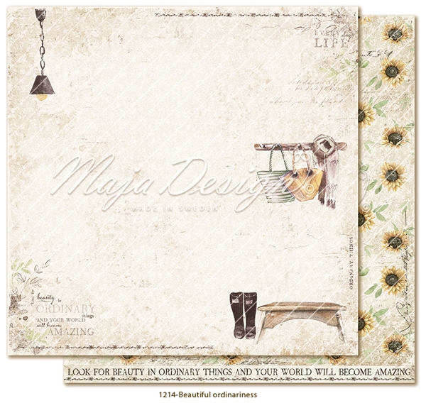Maja Design Scrapbook Paper - Everyday Life / Beautiful ordinariness