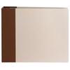Scrapbooking Album - D-Ring Modern Chipboard / Chestnut (Brun)