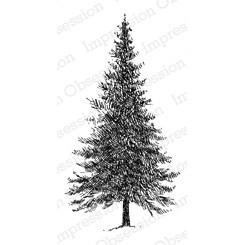 IO Stamps Cling Stamp - Fir Tree Large