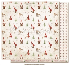Maja Design Scrapbook Paper - Woodland Christmas / Forester