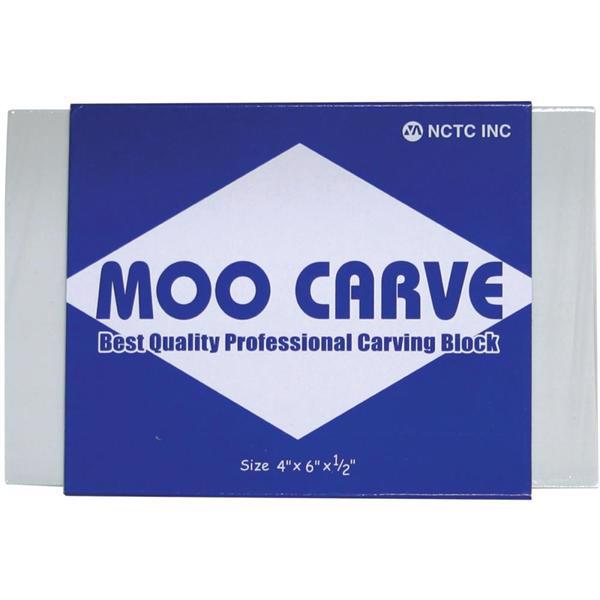 Moo Carving Block - 4x6"