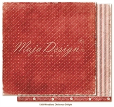 Maja Design Scrapbook Paper - Woodland Christmas / Delight