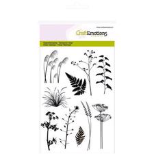 CraftEmotions Clear Stamp Set - Branches