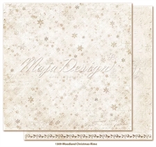 Maja Design Scrapbook Paper - Woodland Christmas / Rime