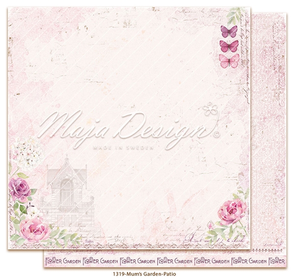 Maja Design Scrapbook Paper - Mum\'s Garden / Patio