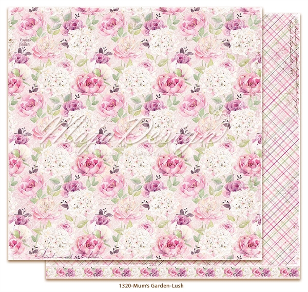 Maja Design Scrapbook Paper - Mum\'s Garden / Lush