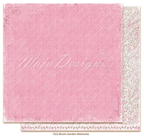 Maja Design Scrapbook Paper - Mum\'s Garden / Memories