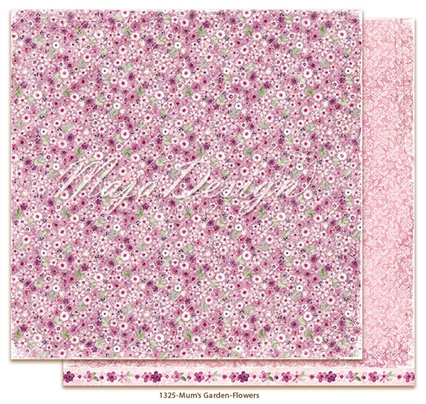 Maja Design Scrapbook Paper - Mum\'s Garden / Flowers