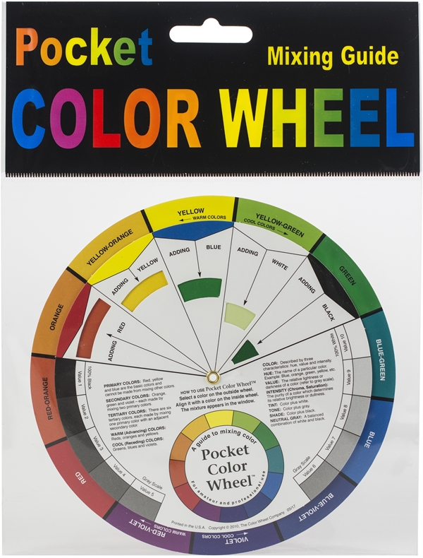 ColorWheel Company - POCKET Color Wheel 5.125" (Farvehjul 13 cm)