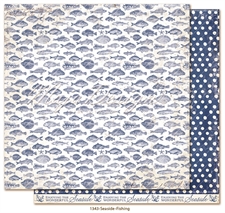 Maja Design Scrapbook Paper - Seaside / Fishing