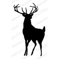 IO Stamps Cling Stamp - Buck (hjort)