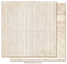 Maja Design Scrapbook Paper - Seaside / Weathered Wood