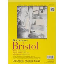 Strathmore Bristol SMOOTH Paper Pad 9x12"