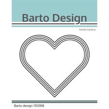 Barto Design Die - Layered Hearts