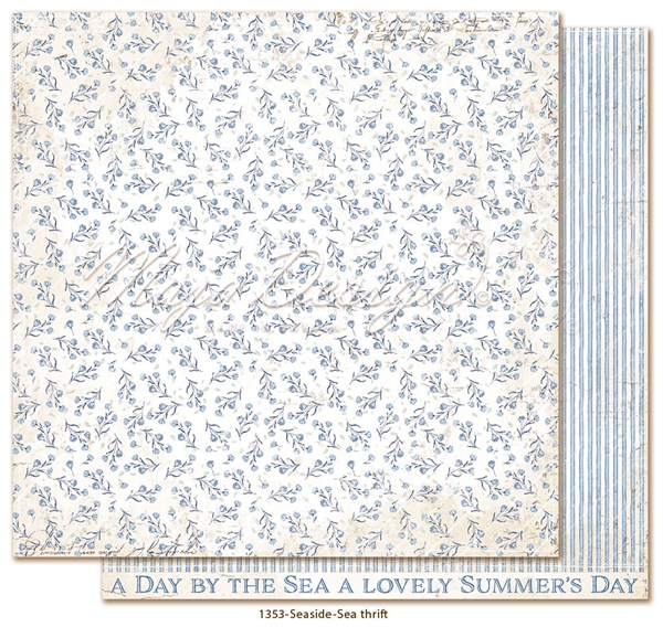 Maja Design Scrapbook Paper - Seaside / Sea Thrift