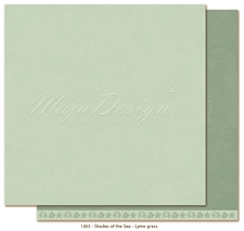 Maja Design Scrapbook Paper 12x12" - Shades of the Sea - Monochromes (5 ark ensfarvet)