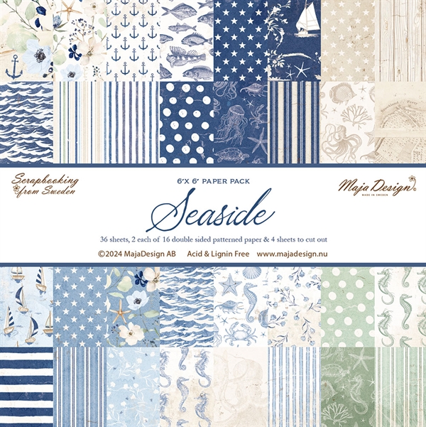 Maja Design Paper Pad 6x6" - Seaside