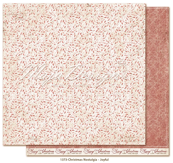 Maja Design Scrapbook Paper - Christmas Nostalgia / Joyful