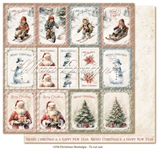 Maja Design Scrapbook Paper - Christmas Nostalgia / To Cut Out