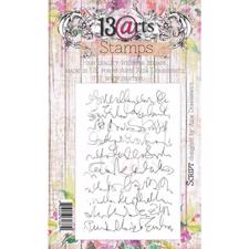 13@rts Clear Stamp - Script