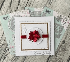 CraftAddictionUK Die - Ribbon Layering Set (Circle + Square)