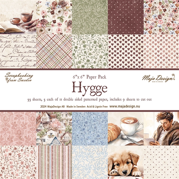 Maja Design Paper Pad 6x6" - Hygge