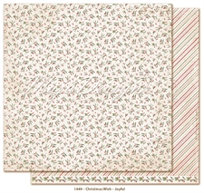 Maja Design Scrapbook Paper - Christmas Wish / Joyful